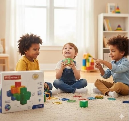 SH59837 MAGNET KÜP YAPI BLOK SETİ 20 PARÇA