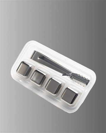 Hızlı Soğutma Özellikli Paslanmaz Metal Buz Küpü Takımı Yeni Nesil