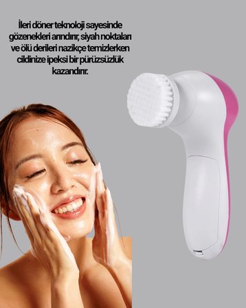 Taşınabilir Yüz Masaj Aleti – Cilt Yenileyici, Leke ve Siyah Nokta Karşıtı