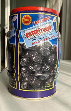 KATIRLI ZEYTİN KATIRLI KÖYÜ SOFRALIK DOĞAL SİYAH ZEYTİN 1 KG