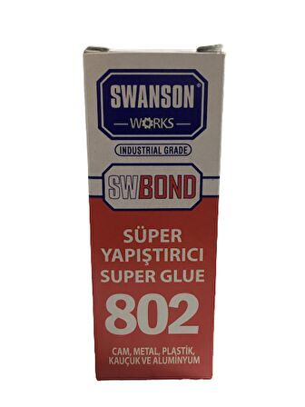 Swanson Works SWBOND 802 Süper Japon Yapıştırıcı 20 GR