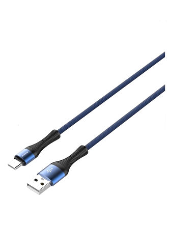 SWORD KABLO SW-C211 TYPE-C 2.4A 2 METRE MAVİ