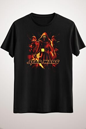 Erkek Siyah Kylo Ren Trisaber Glow