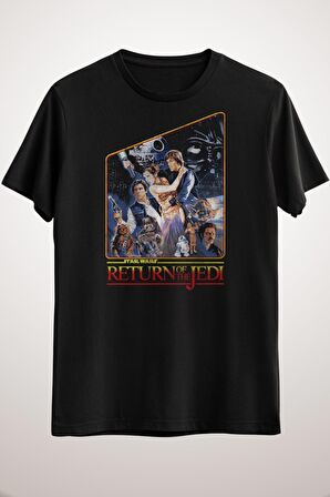 Erkek Siyah Star Wars Episode Vı