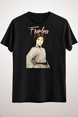 Erkek Siyah Fearless Leia