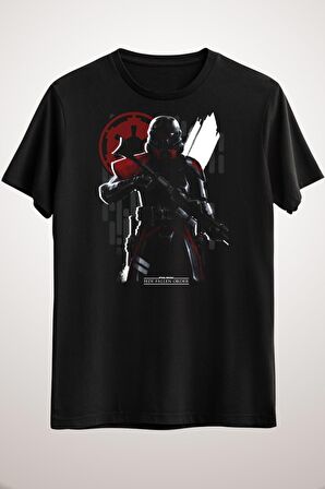 Erkek Siyah Fallen Order Emblem