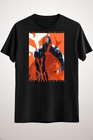 Erkek Siyah Mandalorian Overlay