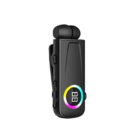 Motor Sürücüleri İçin Rüzgar Kesici Makaralı Bluetooth Kulaklık Titreşimli Yaka Mandallı 30 Saat