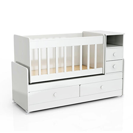 PATİKO SW 704A BÜYÜYEBİLEN BEŞİKLİ BEBEK ODASI TAKIMI