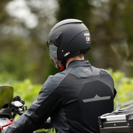 SWAY 733 Kask Mat Siyah
