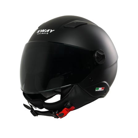 SWAY 765 Kask Mat Siyah