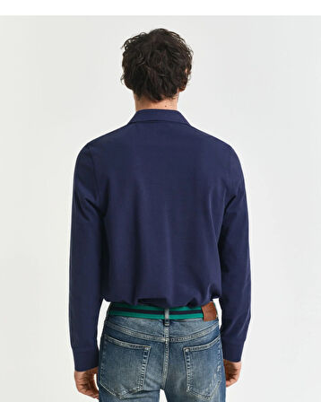 Gant Polo Yaka Regular Uzun Kollu Sweatshirt