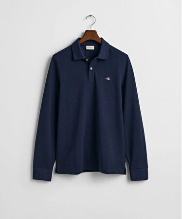Gant Polo Yaka Regular Uzun Kollu Sweatshirt