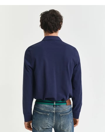 Gant Polo Yaka Regular Uzun Kollu Sweatshirt