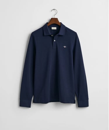 Gant Polo Yaka Regular Uzun Kollu Sweatshirt
