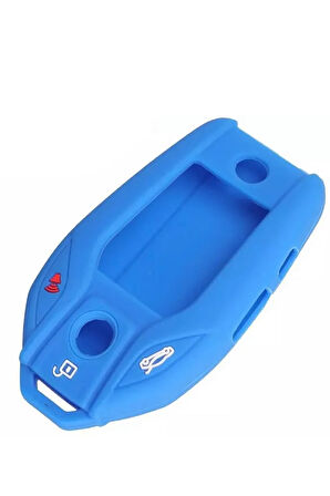 Bmw 7 Serisi 5 Serisi X3 X4 X5 X7 I8 Silikon Anahtar Koruma Kılıfı Mavi Renk 1 Adet