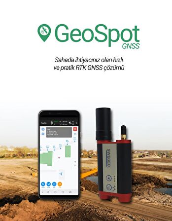 Geospot Ml100 Multi-frequency Rtk Gnss (GPS ÖLÇÜM VE APLİKASYON CİHAZI)