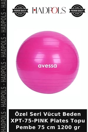 Özel Seri Vücut Beden XPT-75-PINK Plates Topu Pembe 75 cm 1200 gr
