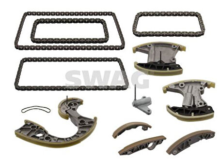 Swag 30100488 Eksantrik Zincir Seti Touareg A8 A4 A6 Q7 04-11 2.7 3.0TDI Asb Ase Bkn Bks Bmk Bng Bpp Bug Bun 059109229J