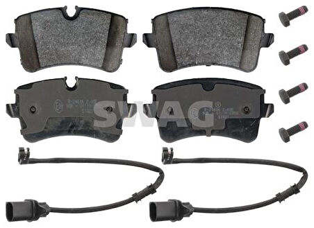 Swag 30116017 Arka Fren Balatası A8 4H 3.0 TFSI Quattro 4.2 FSI 3.0 TDI 4.2 TDI Quattro 11 08 4H0698451A