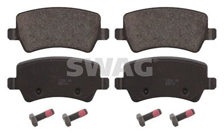 Swag 50916625 Arka Fren Balatası S-Max 09-06-Galaxy III 06-S60 10-S80 06-V60 V70 06-XC60 08-XC70 06-Range Rover Evoque 11-Cıvatalı 1459450