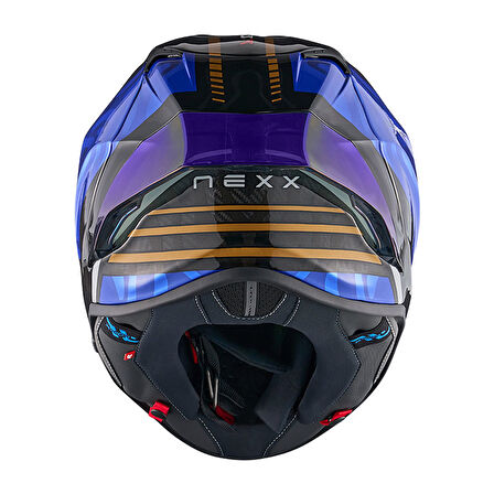 X.R3R SWIRL KARBON MAVİ KASK