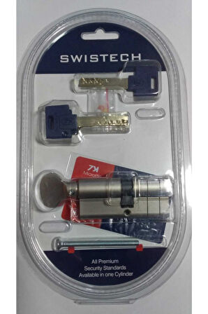 Swıstech Çift Tuzaklı 68 Mm Mandallı Yüksek Güvenlikli Kapı Kilidi