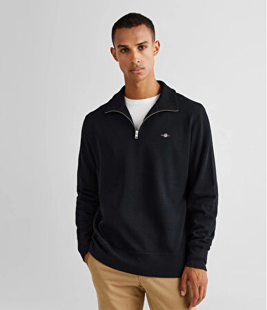 Gant Erkek Yarım Fermuar Sweatshirt