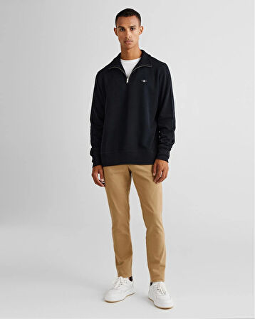 Gant Erkek Yarım Fermuar Sweatshirt