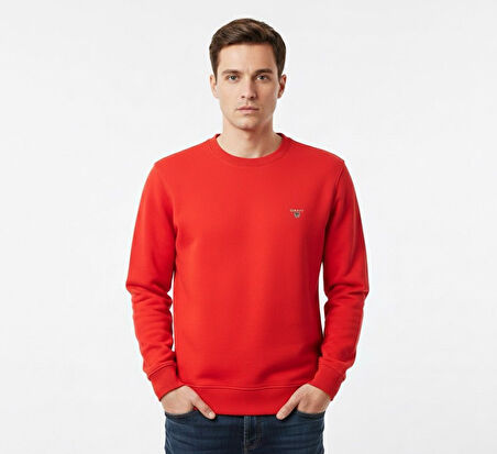 Gant Bisiklet Yaka Pike Sweatshirt
