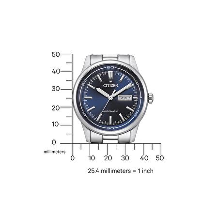 Citizen Gts Mechanical SW.NH8400-87LE Otomatik Erkek Kol Saati