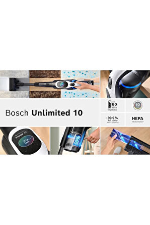 BCS1041WAC Unlimited 10 Şarjlı Dikey Süpürge