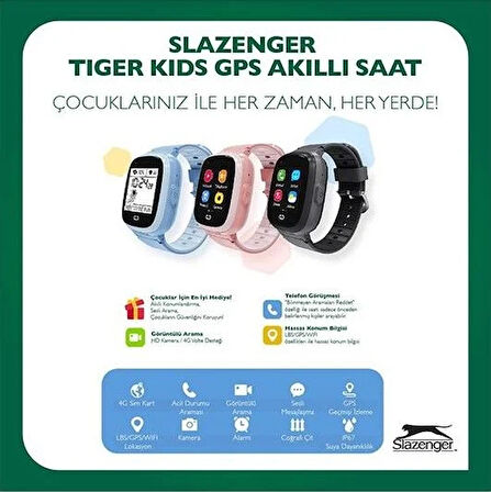 Slazenger 4G GPS Akıllı Çocuk Saati - SW. SL.09.2158.5.11