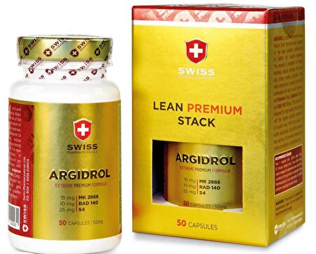 SWİSS Argidrol 50 MG 50 CAPS SARMS MK2866 OSTARİNE +RAD140 TESTOLONE +S4 ANDARİNE GENESİS FAT BURNER