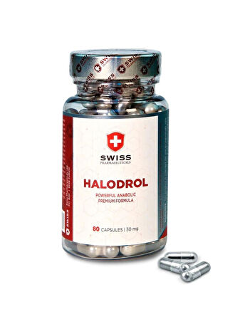 SWİSS Halodrol 30 MG 80 Capsul