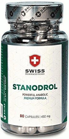 SWİSS Stanodrol (NAC+MİLK THİSTLE+BETA HYDROX) 450MG 80 Capsul