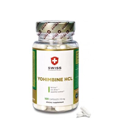 SWİSS Yohimbine HCL Fat Burner 10 MG 100 KAPSÜL