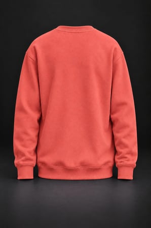 Kırmızı Basic Sweatshirt