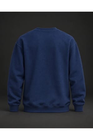 Lacivert Basic Sweatshirt
