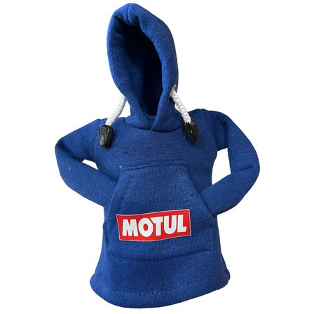 Motul Tasarım Mavi Hoodie Vites Topuzu Kılıfı - Universal Sweatshirt Model Araç İçi Aksesuar