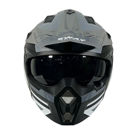 SWAY SW X1 SEUL TRACK Black Grey ÇENE AÇILIR 