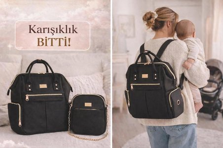 Anne Bebek Bakım Sırt Çantası 