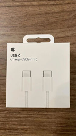 KRAL iPhone 15/15PRO/15PRO MAX/15PIUS USB-C Şarj Kablosu (ÖRGÜLÜ) (1 m)