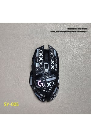 G502 Tape Kaymaz Etiketi için Uygun G502HERO Ter Emici Kaymaz Oyun Faresi Kaymaz Bant