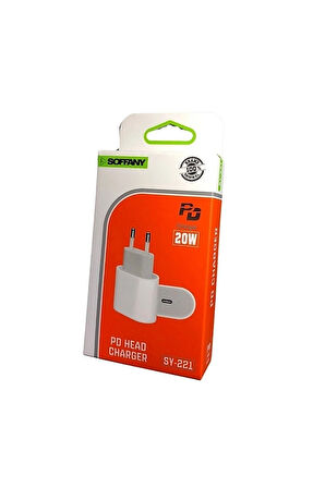 Soffany SY-221 20W PD Şarj Başlığı