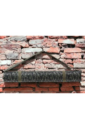 Proje Tüpü Bazuka Deri KAMUFLAJ 10,5*76cm Tek Kademeli T Cetveli Takılabilir YEŞİL
