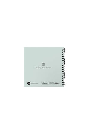 16x15 Cm Çizgisiz Spiralli Sert Kapak 50 Yaprak 60 Gr Krem Renk Kağıt Hisli Şeyler