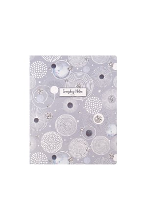 17x25 Cm Kareli 80 Yaprak Karton Kapak Defter 70 Gr Beyaz Sayfalı Everyday Notes