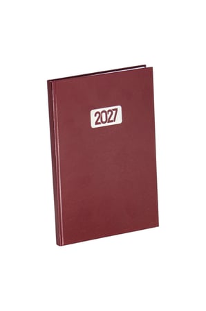 2027 AJANDA CİLT BEZLİ 17X24 CM 12