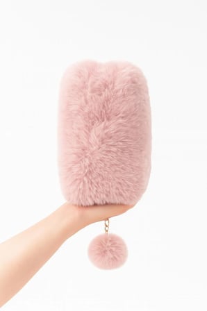 peluş kalemlik makyaj çantası 10x20 cm YERLİ ÜRETİM tek bölme geniş hacimli